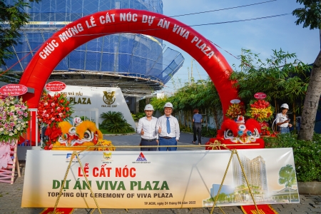 FBV đã tổ chức thành công Lễ cất nóc dự án Viva Plaza